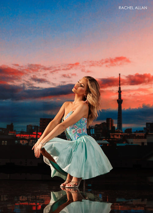 Rachel Allan MINT MULTI Apparel & Accessories > Clothing > Dresses