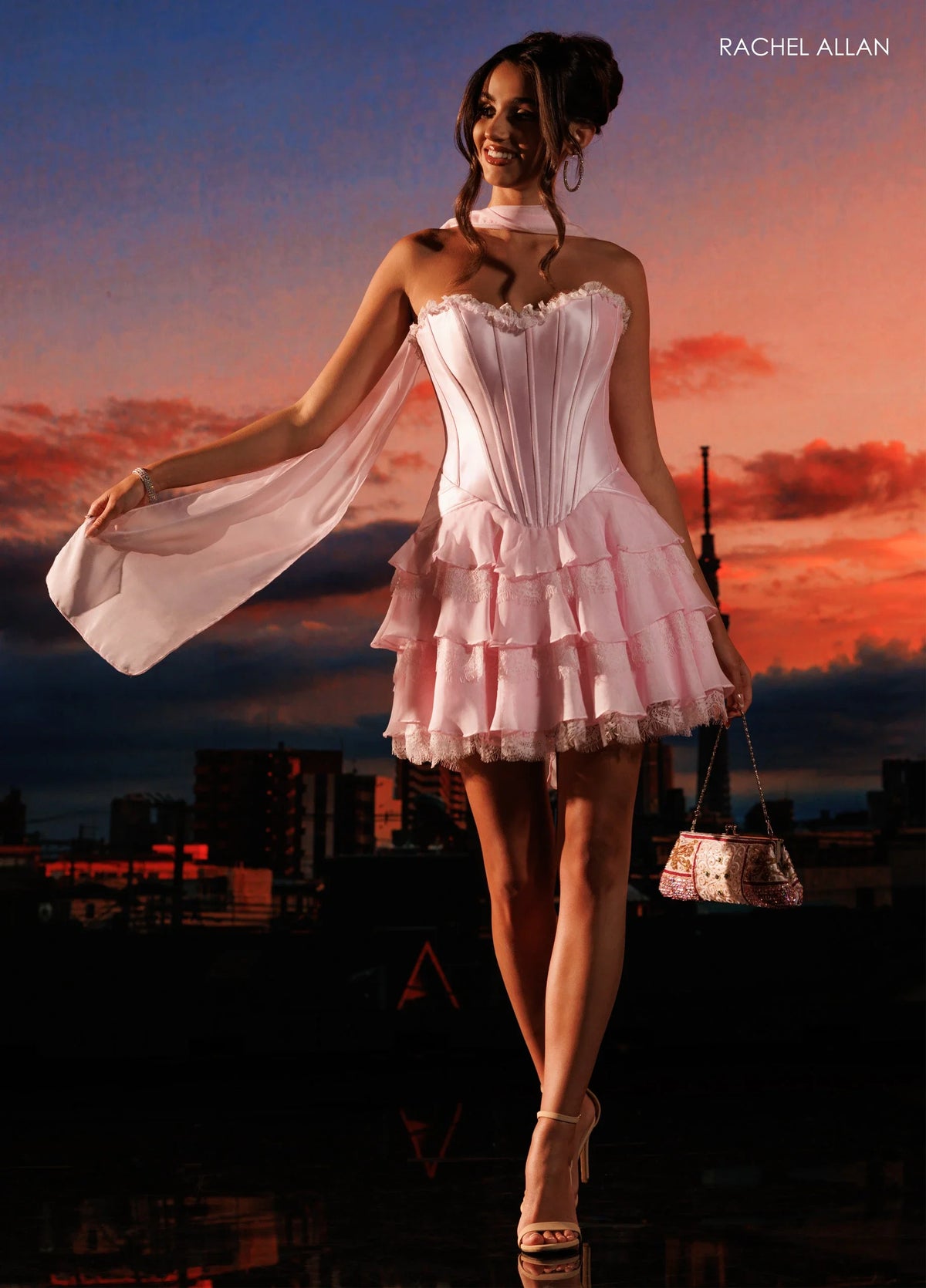 Rachel Allan ICE PINK Apparel & Accessories > Clothing > Dresses
