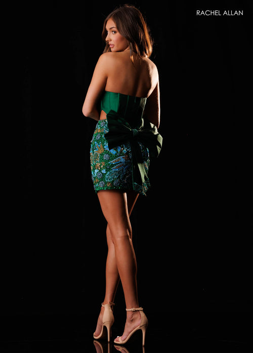Rachel Allan EMERALD MULTI Apparel & Accessories > Clothing > Dresses