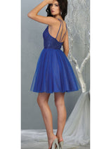 Homecoming Embellished Dress