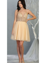 Homecoming Embellished Dress