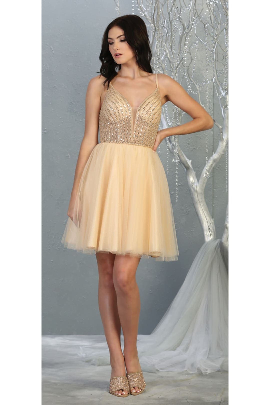 Homecoming Embellished Dress