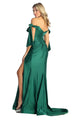 Hunter Green Bridesmaid Dresses in Satin and Plus Size Gowns by MQ1858 - Dress