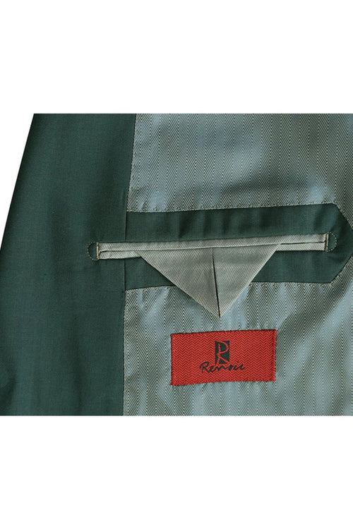 Hunter Green Slim Fit Groomsmen Suit for Men & Boys - Perfect for Weddings + Free Tie - Suits