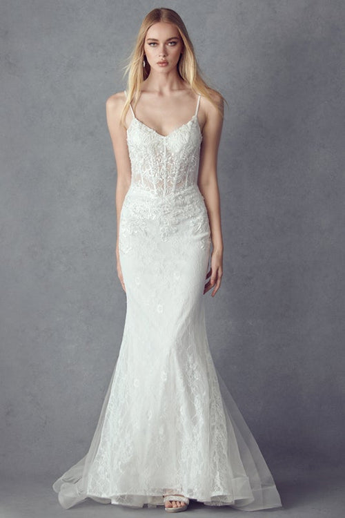 Juliet Off White Long Formal Dresses