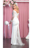 Ivory Wedding Formal Dress - Dress