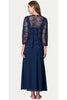 J&J Fashion 8466 Classy Mother Of The Bride Dress