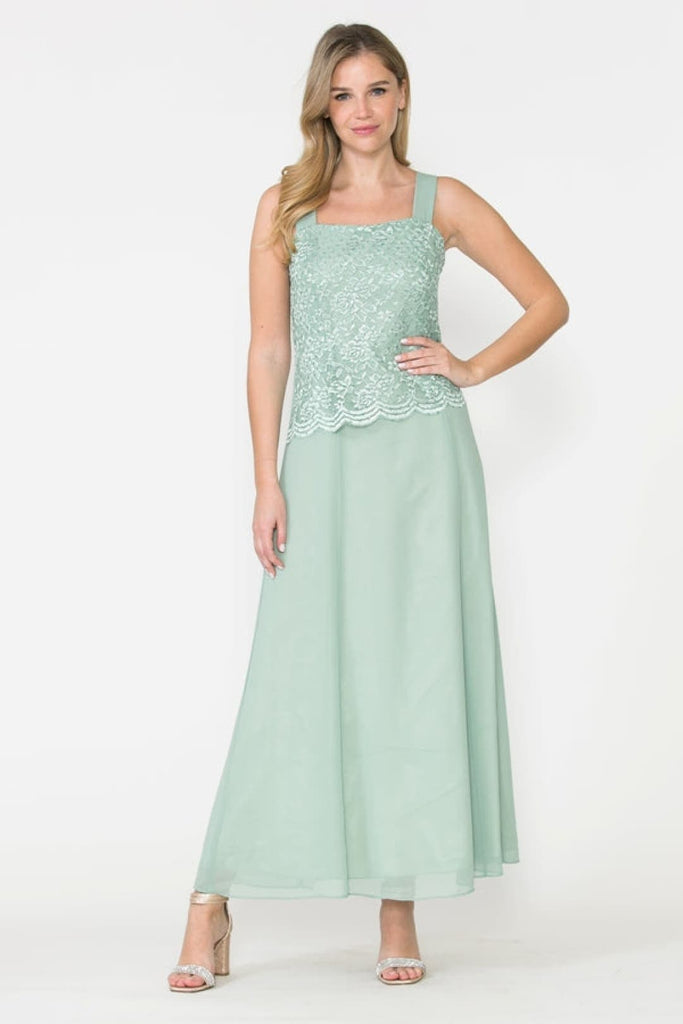 J&J Fashion 8466 Classy Mother Of The Bride Dress