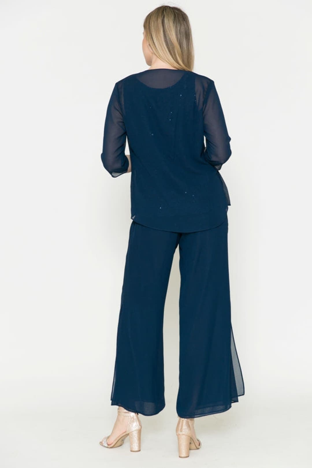 Mother Of The Bride 3 Piece Pant Suit