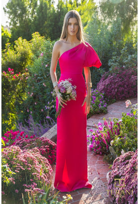 Terani Couture J2511 Elegant Evening Prom One-Shoulder Formal Premium Dress