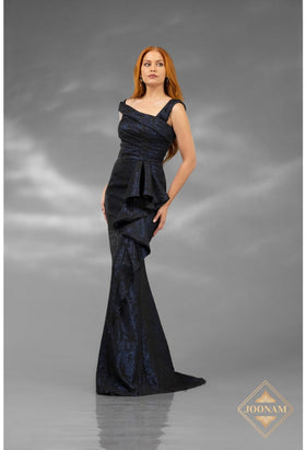 Terani Couture J3307 Prom One-Shoulder Mermaid Ruffled Formal Premium Dress