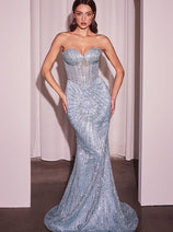 Ladivine Prom Dress Long Formal Evening Gown J871
