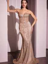 Ladivine Prom Dress Long Formal Evening Gown J871