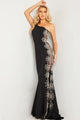Jersey Fitted One Shoulder Gown by Jovani 22500 - Long Formal Dresses