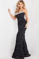 Jersey Strapless Mermaid Dress by Jovani 23546 - 00 / Black - Long Formal Dresses