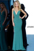 Jovani 00512 Plunging V-neck Strappy Prom Evening Gown