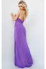 Jovani 02543 Sexy Cutout Bodice One Shoulder Prom Evening Gown With High Slit