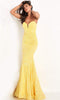 Jovani 03445 - Strapless Plunging Sweetheart Sequin Gown - Prom