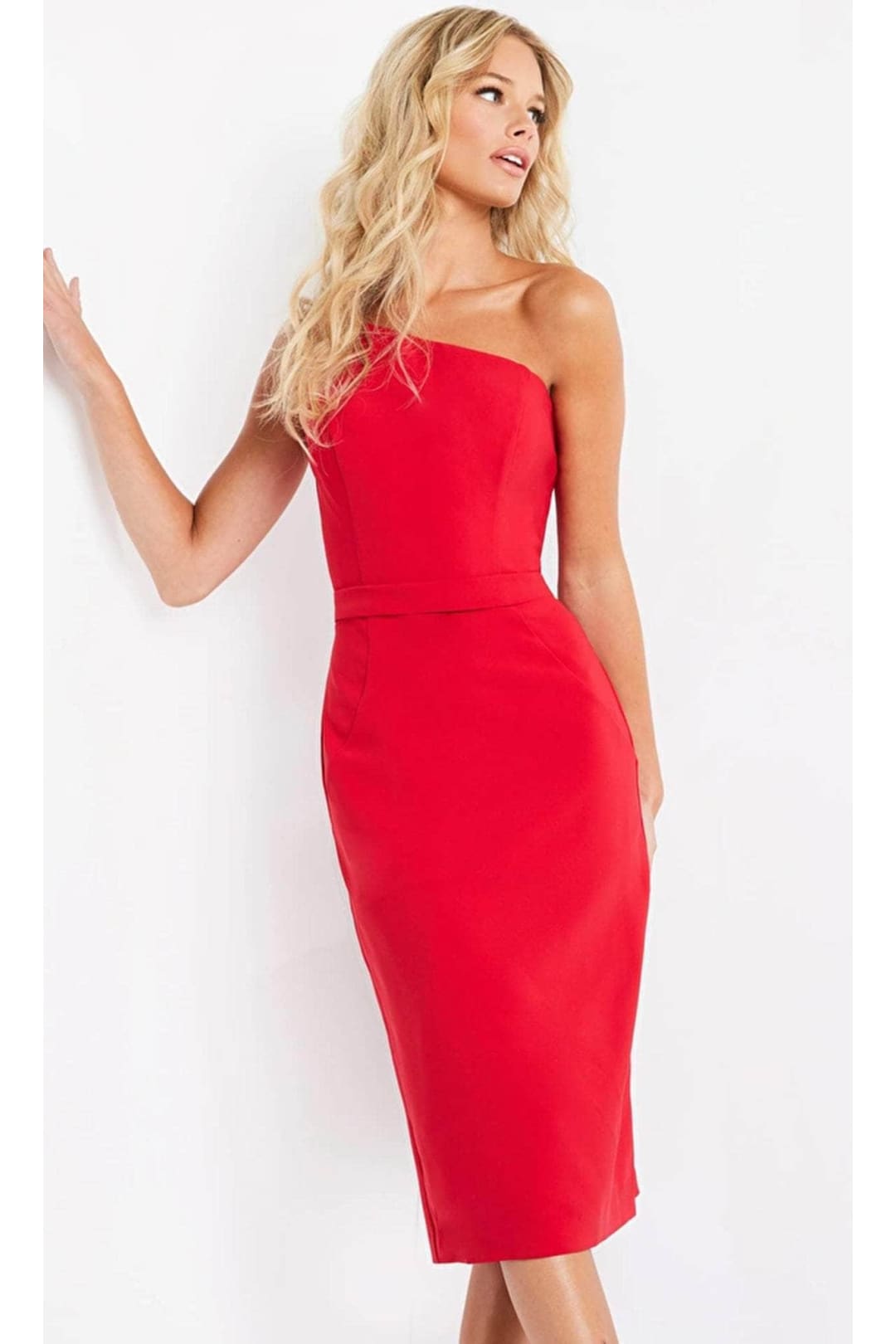 Jovani 03568 - Asymmetrical Cocktail Dress - Prom