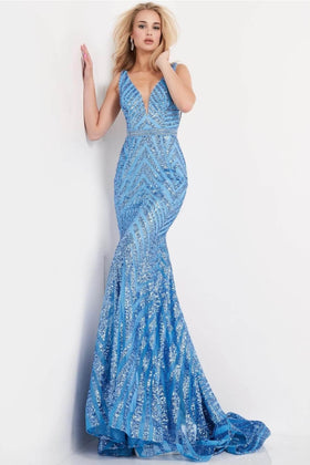 Jovani 03570 Prom Dress with Shimmering Sequins