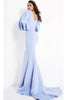 Jovani 04371 - Oversized Bishop Sleeve Mermaid Dress - Prom