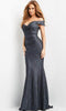 Jovani 05459 - Off-Shoulder Sweetheart Neckline Long Gown - Prom