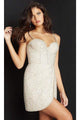 Jovani 05574 Sweetheart Sheath Cocktail Dress for Prom - Prom
