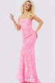 Jovani 05664 One Shoulder Iridescent Sequin Fitted Prom Dress - Dress