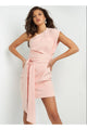 Jovani 06316 One-Shoulder Scuba Sheath Dress - Prom
