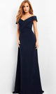Jovani 06746 - Off-Shoulder A-Line Mother of the Groom Dress - Prom