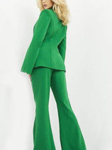 Jovani - 06922 Two Piece Collared Jumpsuit