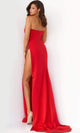 Jovani 07138 High Slit Gown with Embellishments - Prom