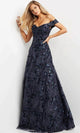 Jovani 07162 - Off-Shoulder Sweetheart Neck Evening Gown - Prom