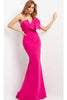 Jovani 07306 - Bow Accented Mermaid Evening Dress - Prom