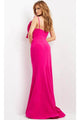Jovani 07306 - Bow Accented Mermaid Evening Dress - Prom