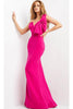 Jovani 07306 - Bow Accented Mermaid Evening Dress - Prom