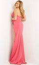 Jovani 07323 - Crystal Beaded Prom Dress with Plunging Neckline and High Slit - Prom