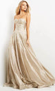 Jovani 07497 - Strapless Sweetheart Neckline Evening Gown - Prom