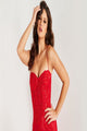 Jovani 07499 Spaghetti Strap Corset Mermaid Evening Gown - Dress