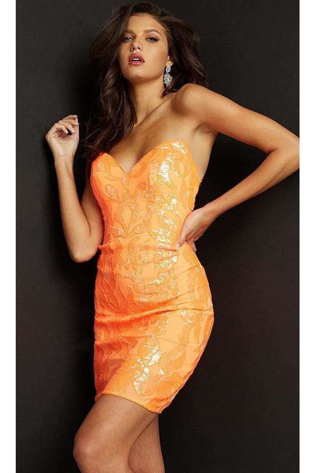 Jovani Short Gold Prom Dresses