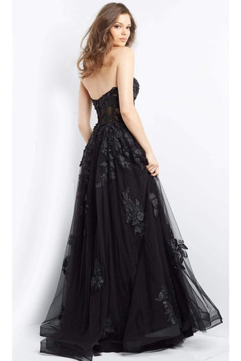 Jovani 07901 - Strapless Evening Gown - Prom