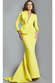 Jovani 07934 - Long Sleeve Evening Mother of the Bride Gown - Prom