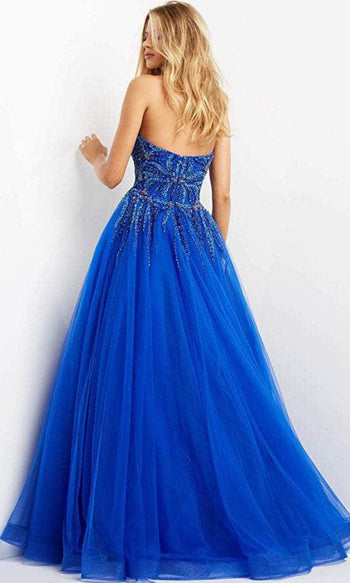 Jovani 07946 - Beaded Ballgown with Sweetheart Neckline for Prom - Prom