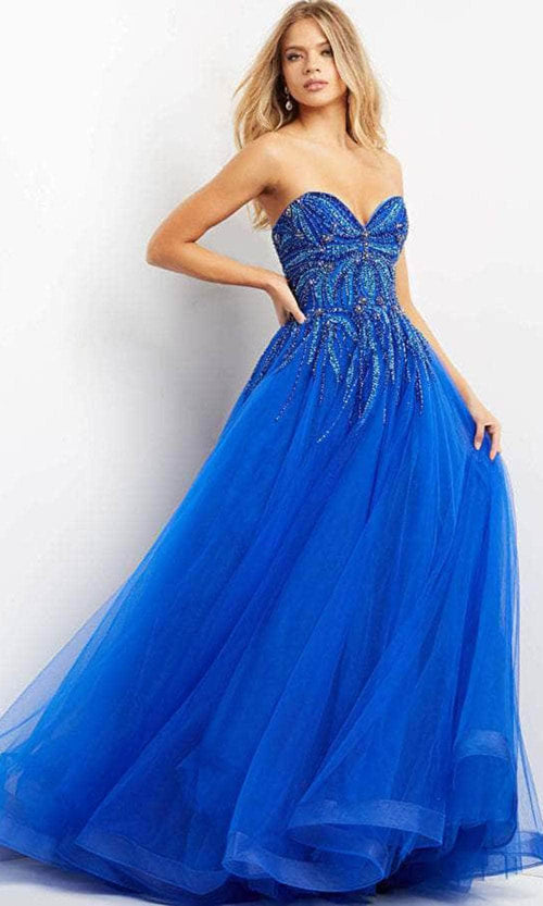 Jovani 07946 - Beaded Ballgown with Sweetheart Neckline for Prom - Prom