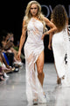 Jovani - 07948 Asymmetrical Beaded Sheer Dress - Prom