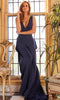 Jovani 08000 - Tiered Back Wide Leg Jumpsuit - Prom