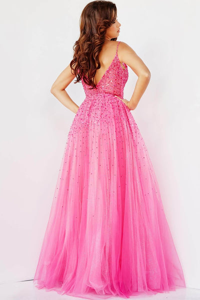 Jovani 08408 - Dazzling Glitter-Embellished Prom Dress - Prom