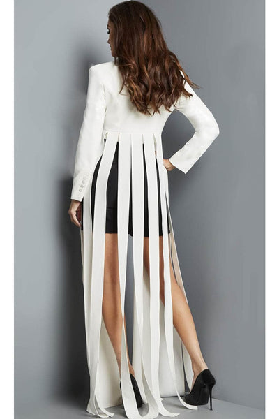 Jovani 09127 - Long Sleeve Two-Piece Romper - Prom