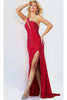 Jovani 09339 Beaded One-Shoulder Prom Gown - Prom