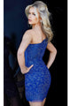Jovani - 09483 Cocktail Dress with Beaded Illusion Bodice - Prom